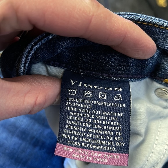 Dark Denim Vigoss Jeans - Picture 4 of 9